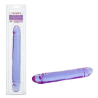 Reflective Gel 12" Smooth Double Dong Reflective Gel 12" Smooth Double Dong